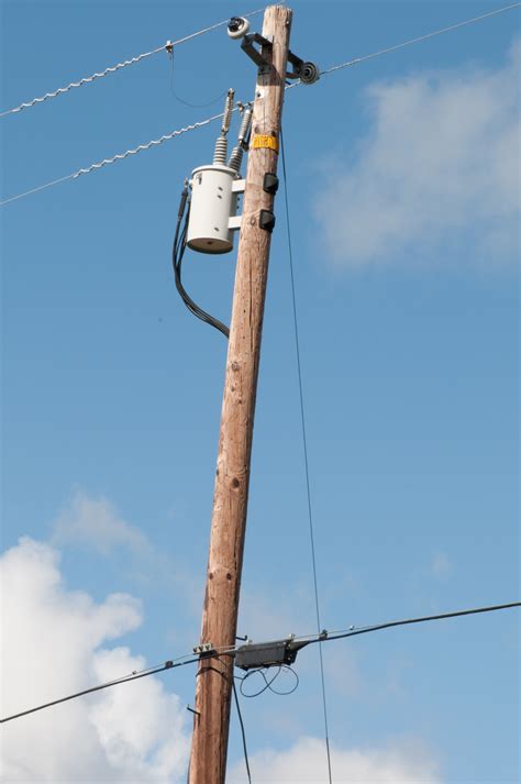 water box on utility pole